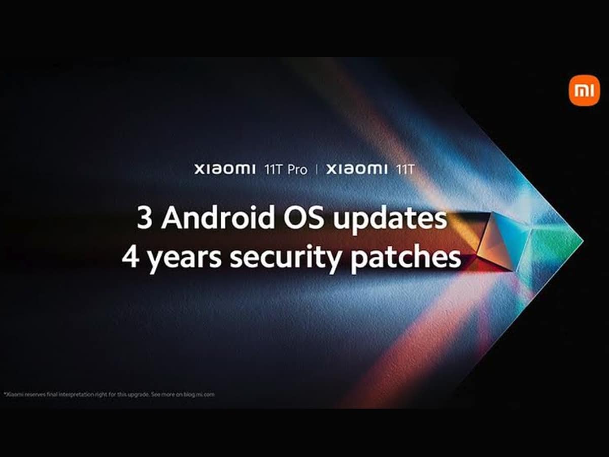 Xiaomi 11T series to get 4 years of security updates