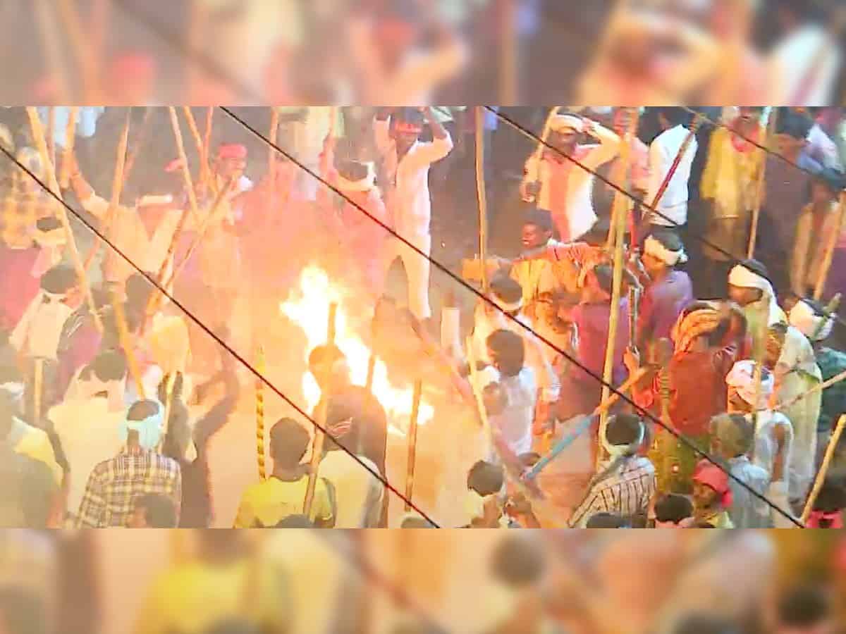 Dozens injured during traditional stick fighting in Andhra
