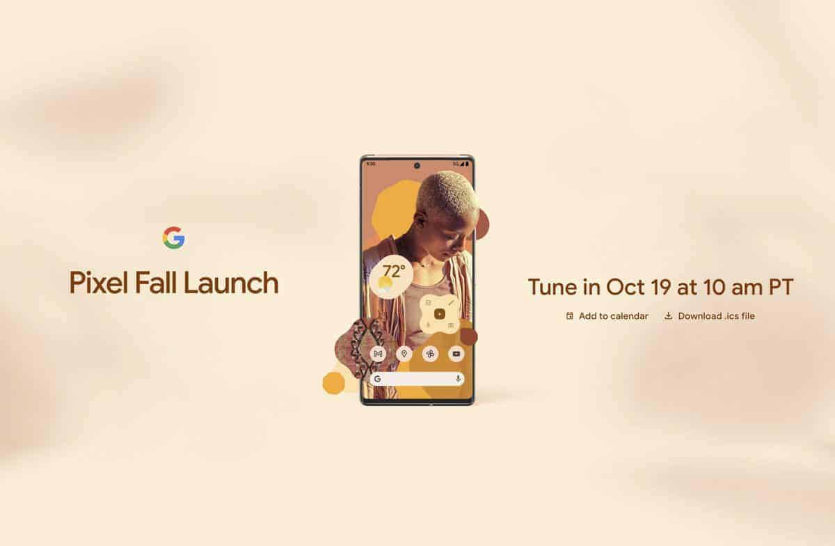 Google Pixel Fall Event
