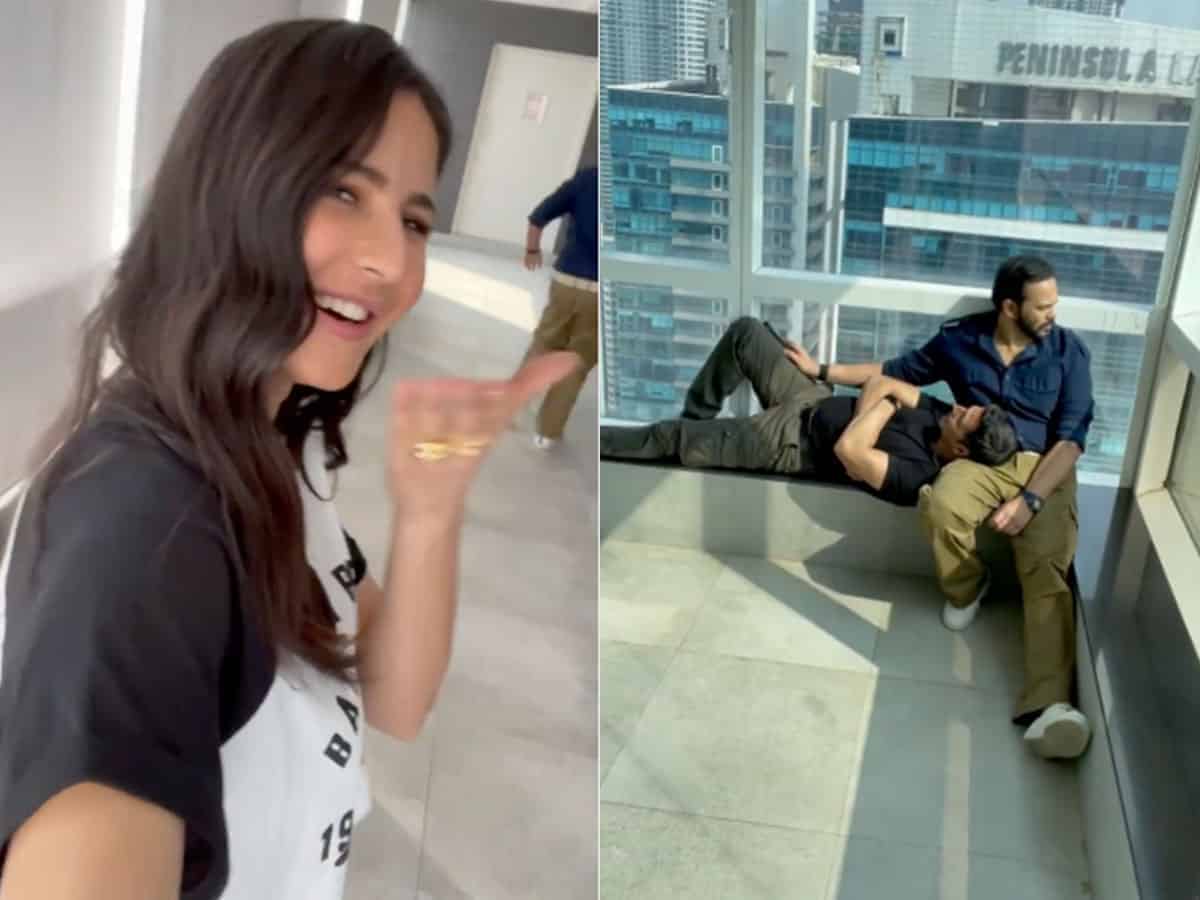 Katrina Kaif's video shows 'hardworking' pair of Akshay Kumar, Rohit Shetty