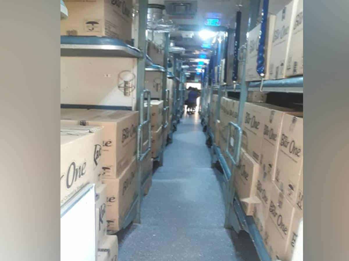 In a first, Indian railways transports chocolates in AC coaches