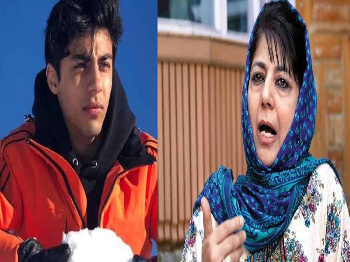Aryan Khan being targeted just for his surname: Mehbooba