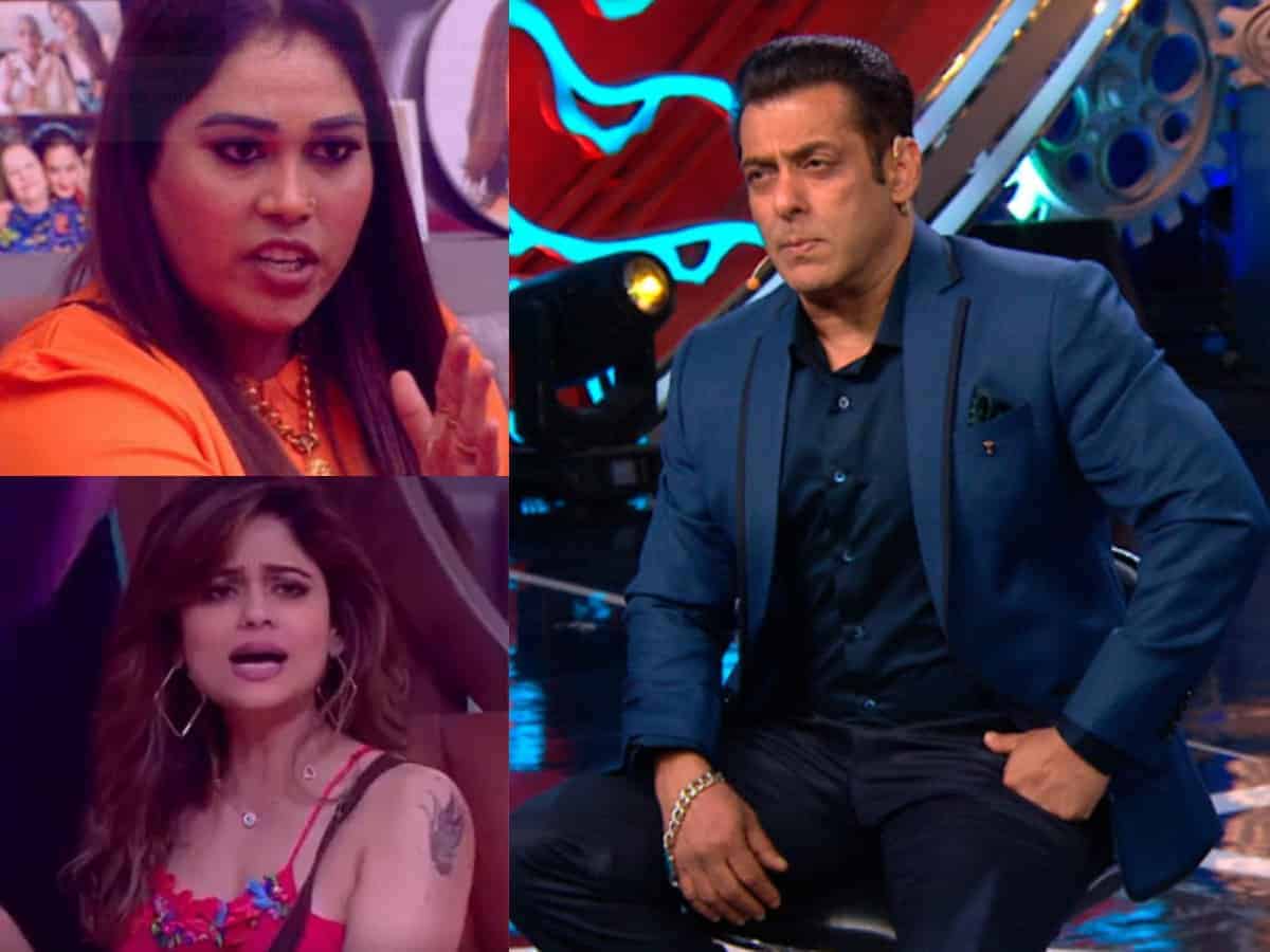 BB 15: Afsana Khan throws slipper at Shamita; Salman, Gauahar reacts
