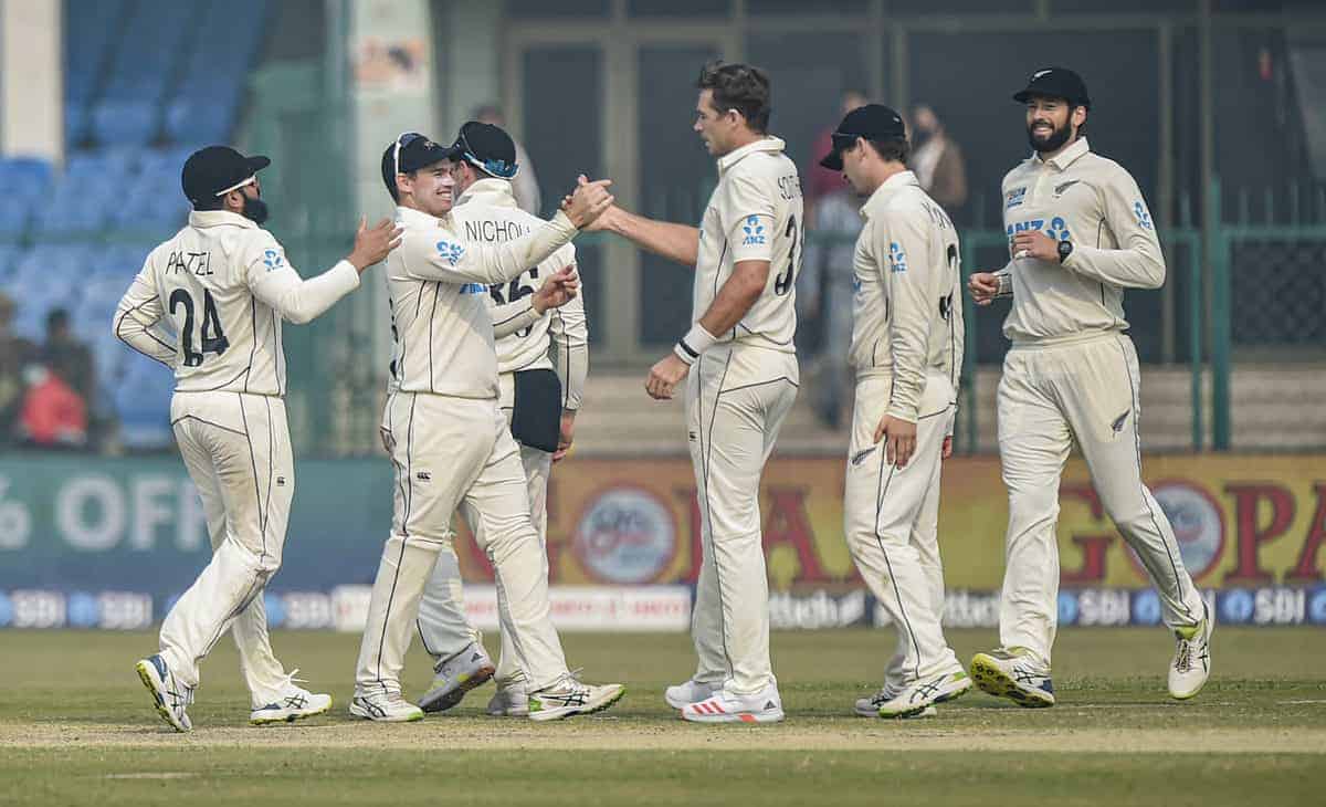India all out for 345 against NZ in first innings of Test match