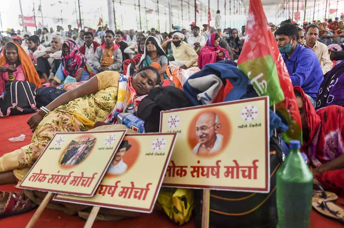 One year of farmers agitation