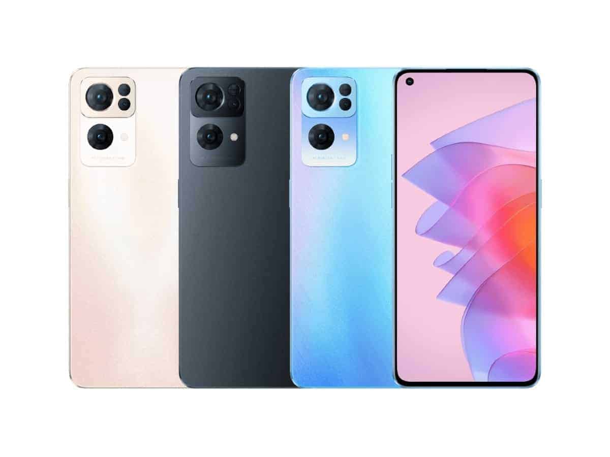 OPPO Reno 7 series with flat design, triple cameras launched
