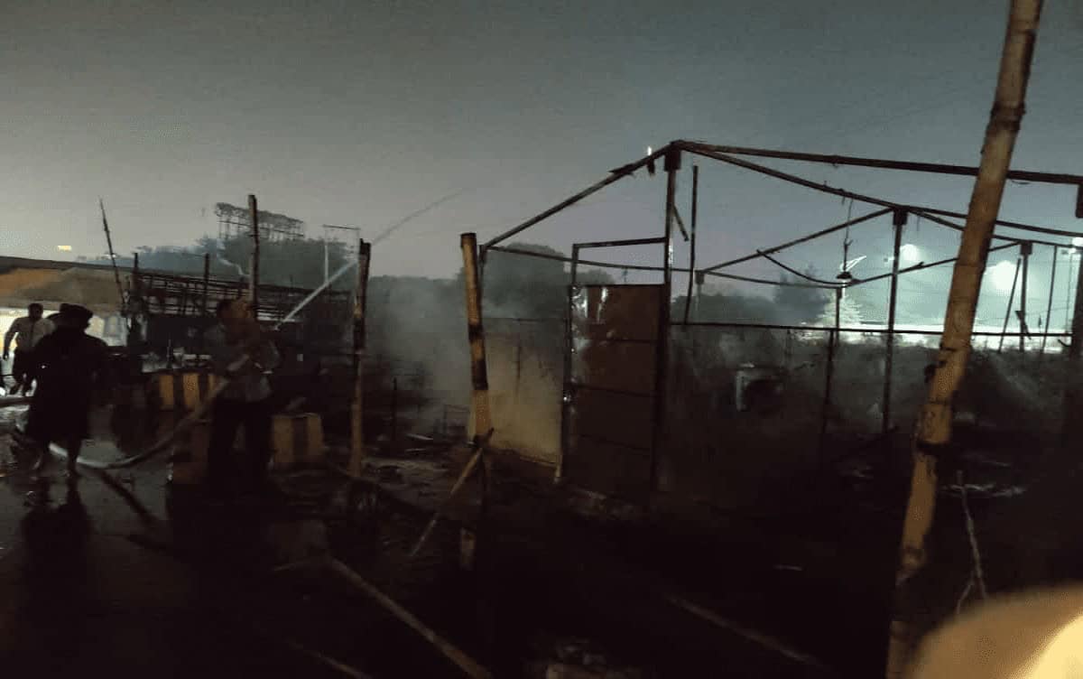 Farmers' protest: Fire breaks out in tent installed at Delhi's Singhu border