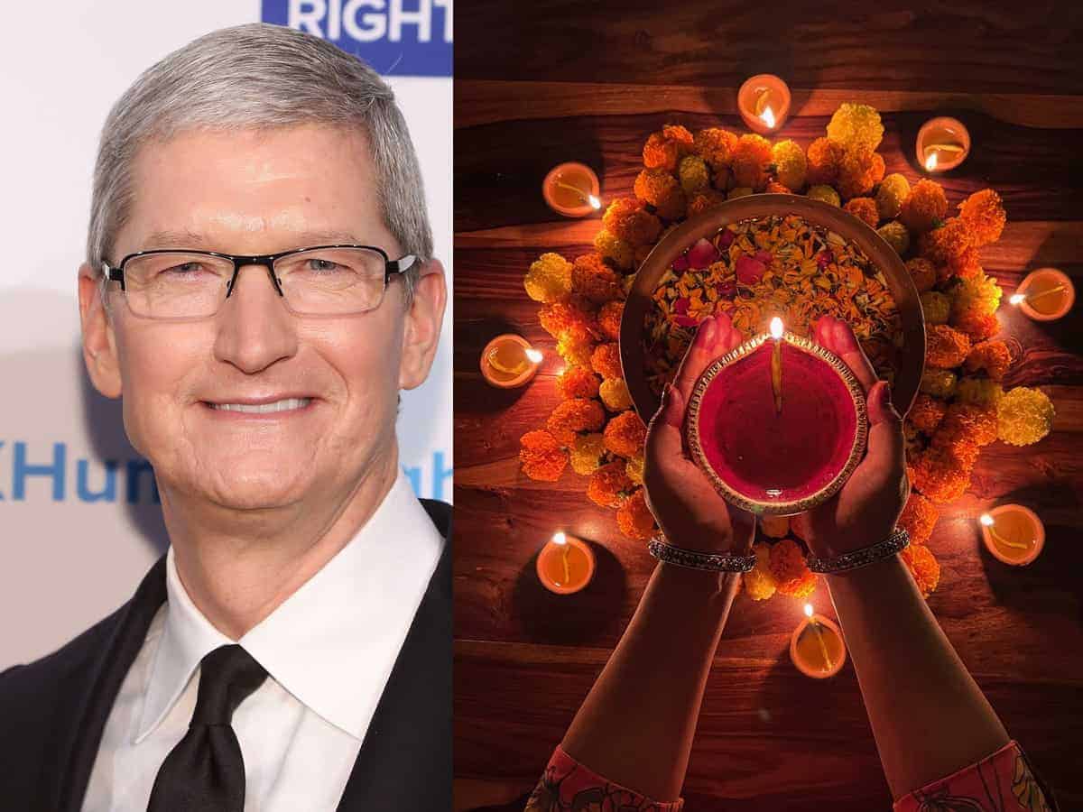 Apple CEO Tim Cook sends Diwali message to Indians