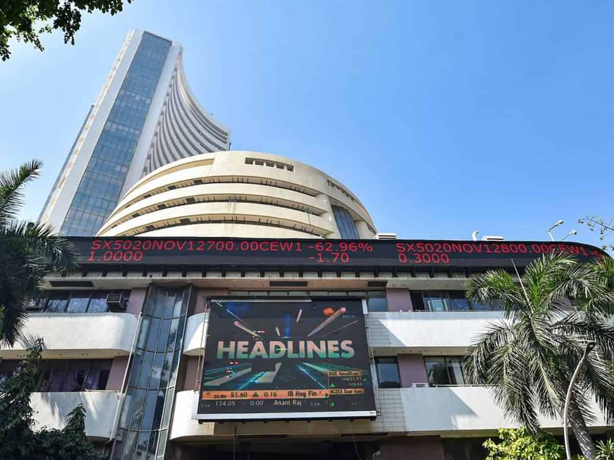Equity benchmark indices close in green, Sensex up by 198 points