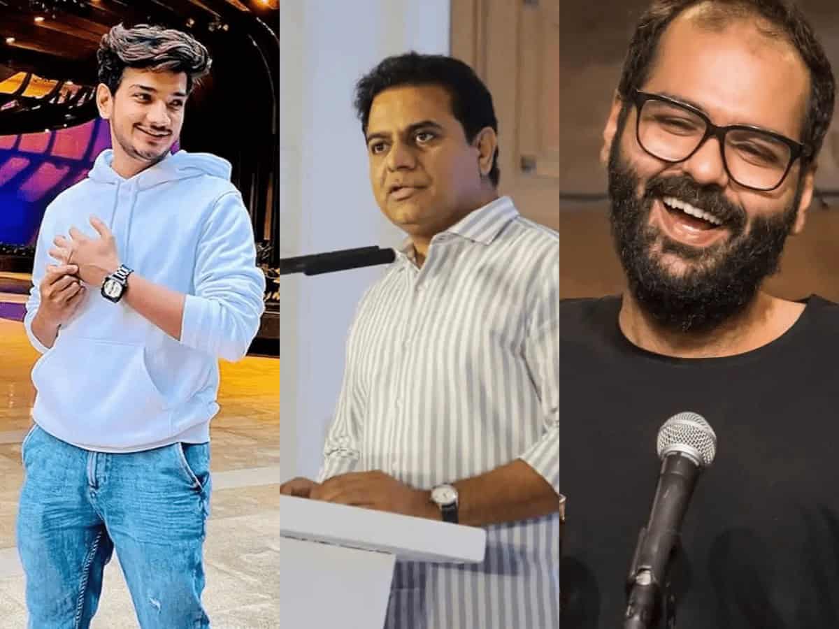 Hyderabad truly cosmopolitan, unlike Bengaluru, we do not cancel shows of comedians: KTR