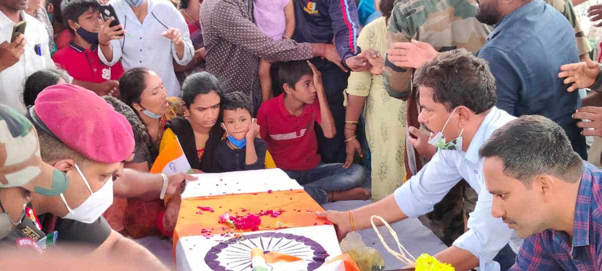 IAF chopper crash: Lance Naik Sai Teja laid to rest in Andhra