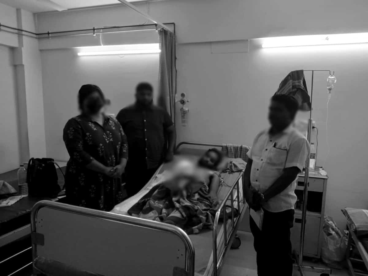 Theft case accused loses arm in police custody; 3 cops suspended