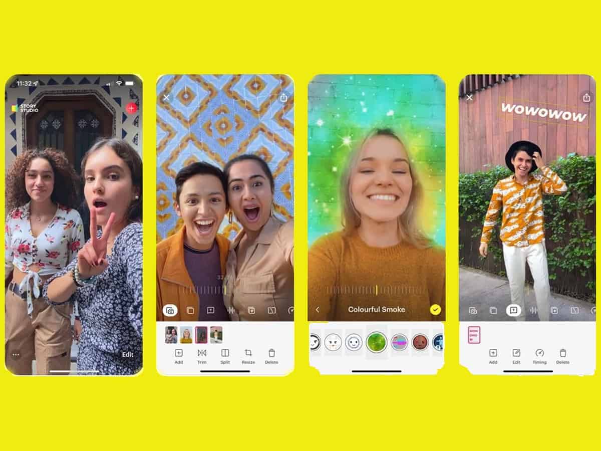 Snap launches standalone 'Story Studio' video editing app