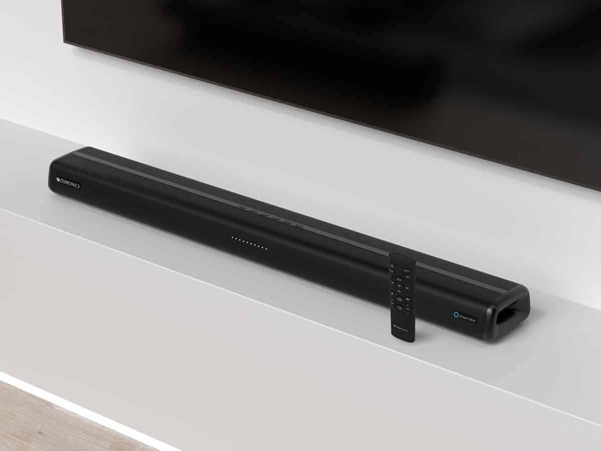 Zebronics 'ZEB-Juke Bar 3820 'Pro' soundbar with built-in Alexa launched
