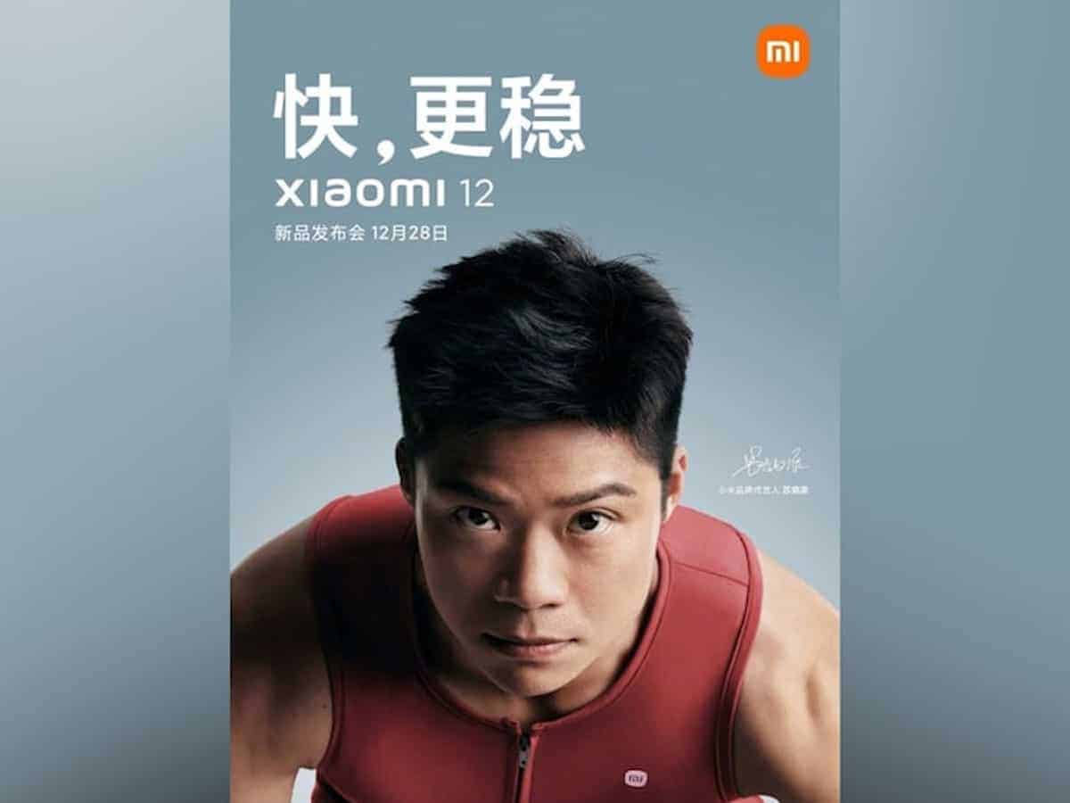 Xiaomi 12 series set to launch on December 28