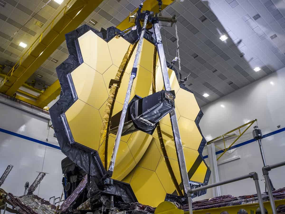 NASA's Webb Telescope unfolds primary mirror, set for big action
