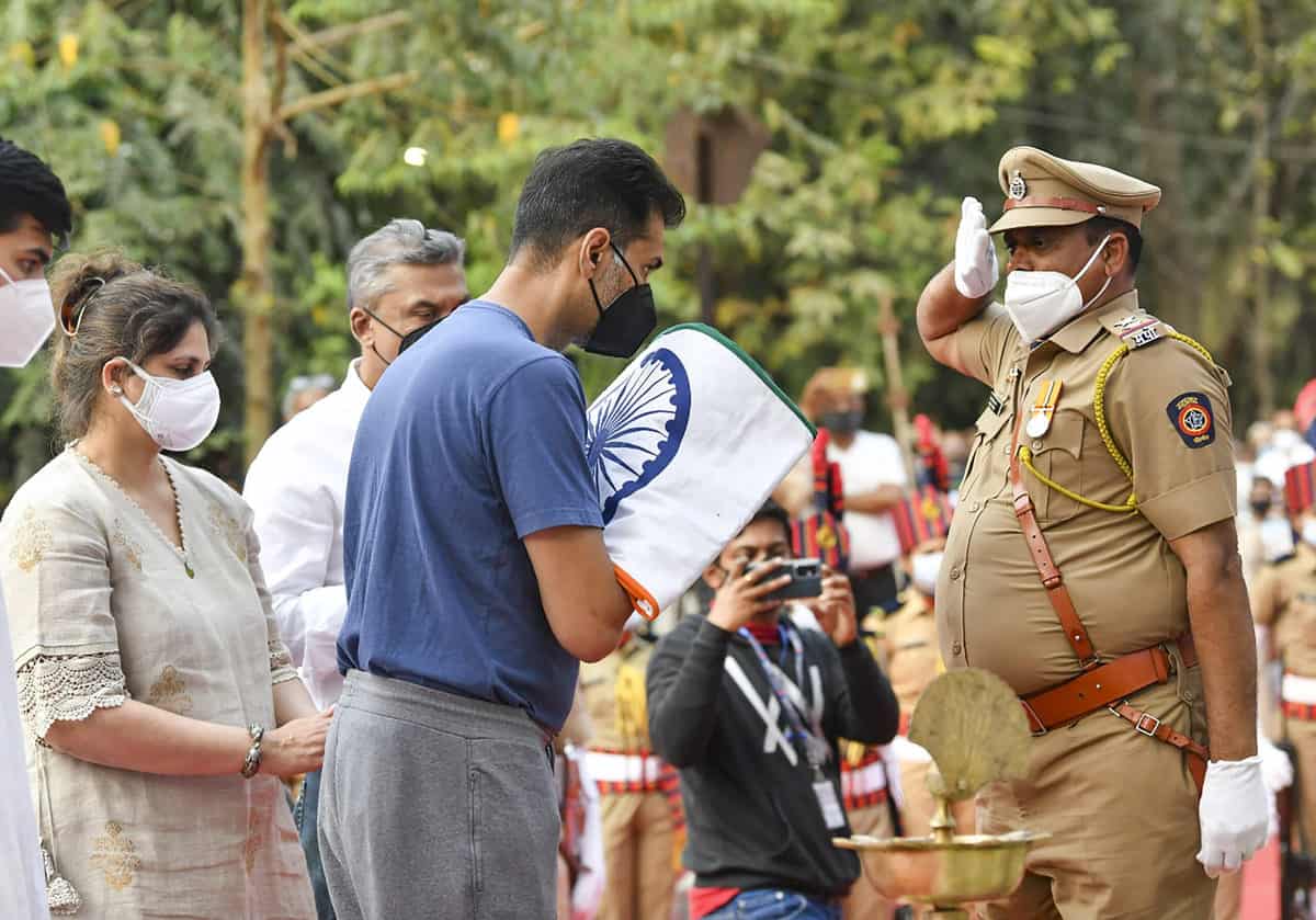 Funeral of Industrialist Rahul Bajaj