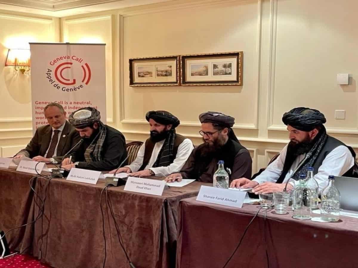 Taliban delegation in Geneva calls for international talks