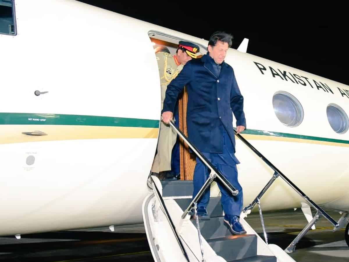 Imran Khan in Moscow to meet Putin