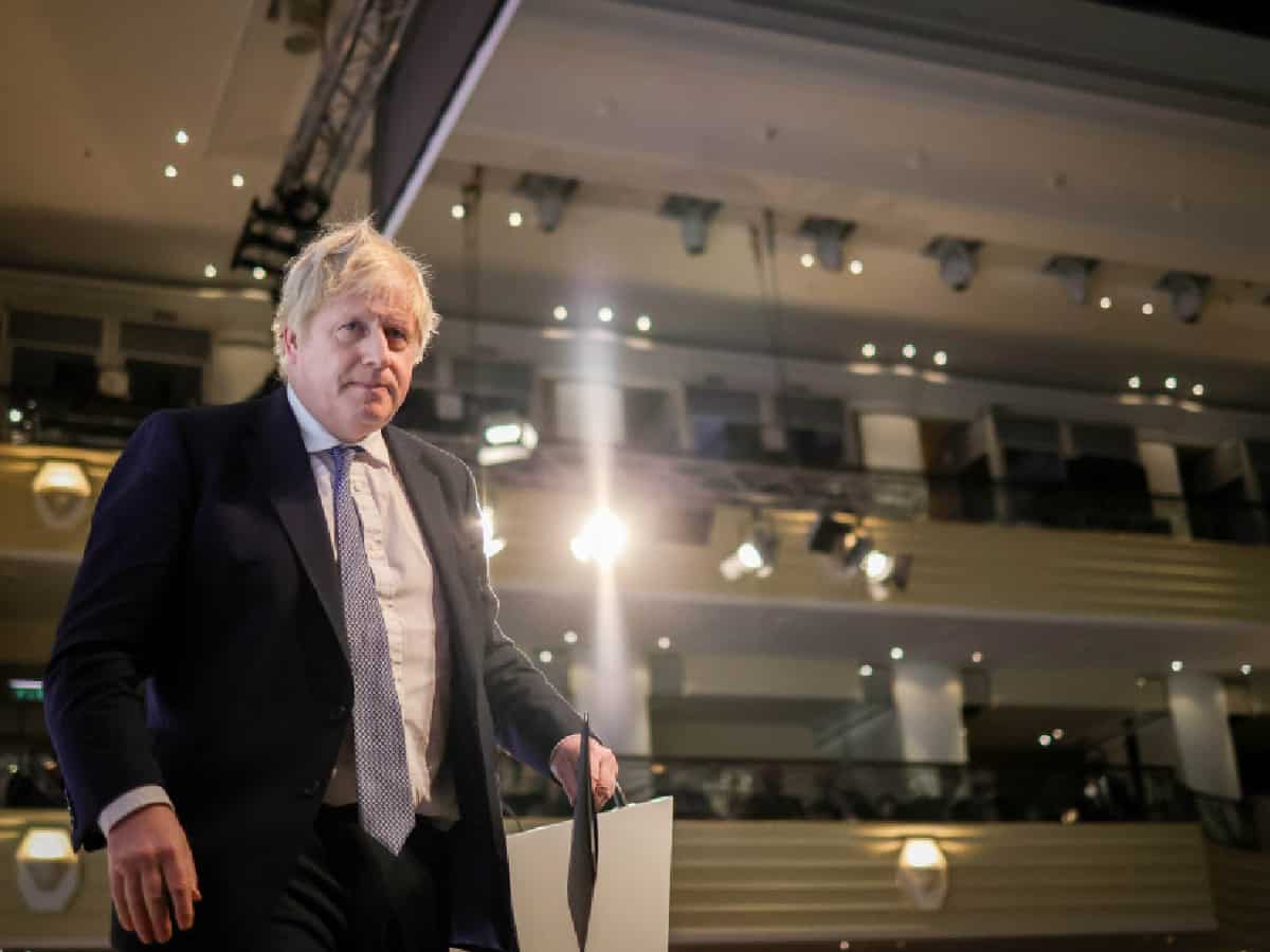 UK Prime Minister Boris Johnson