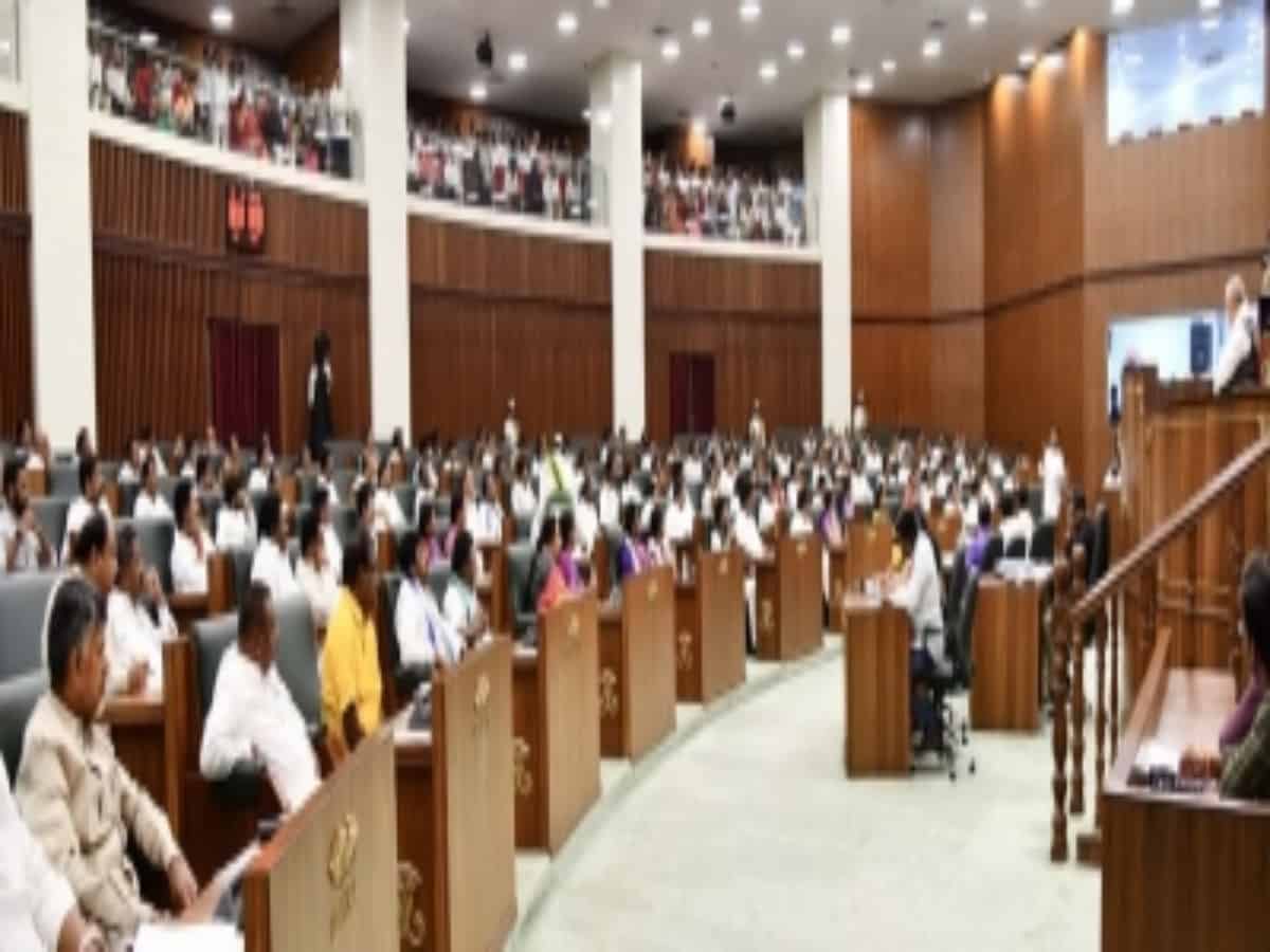 Andhra Pradesh: Four TDP MLAs suspended from Assembly