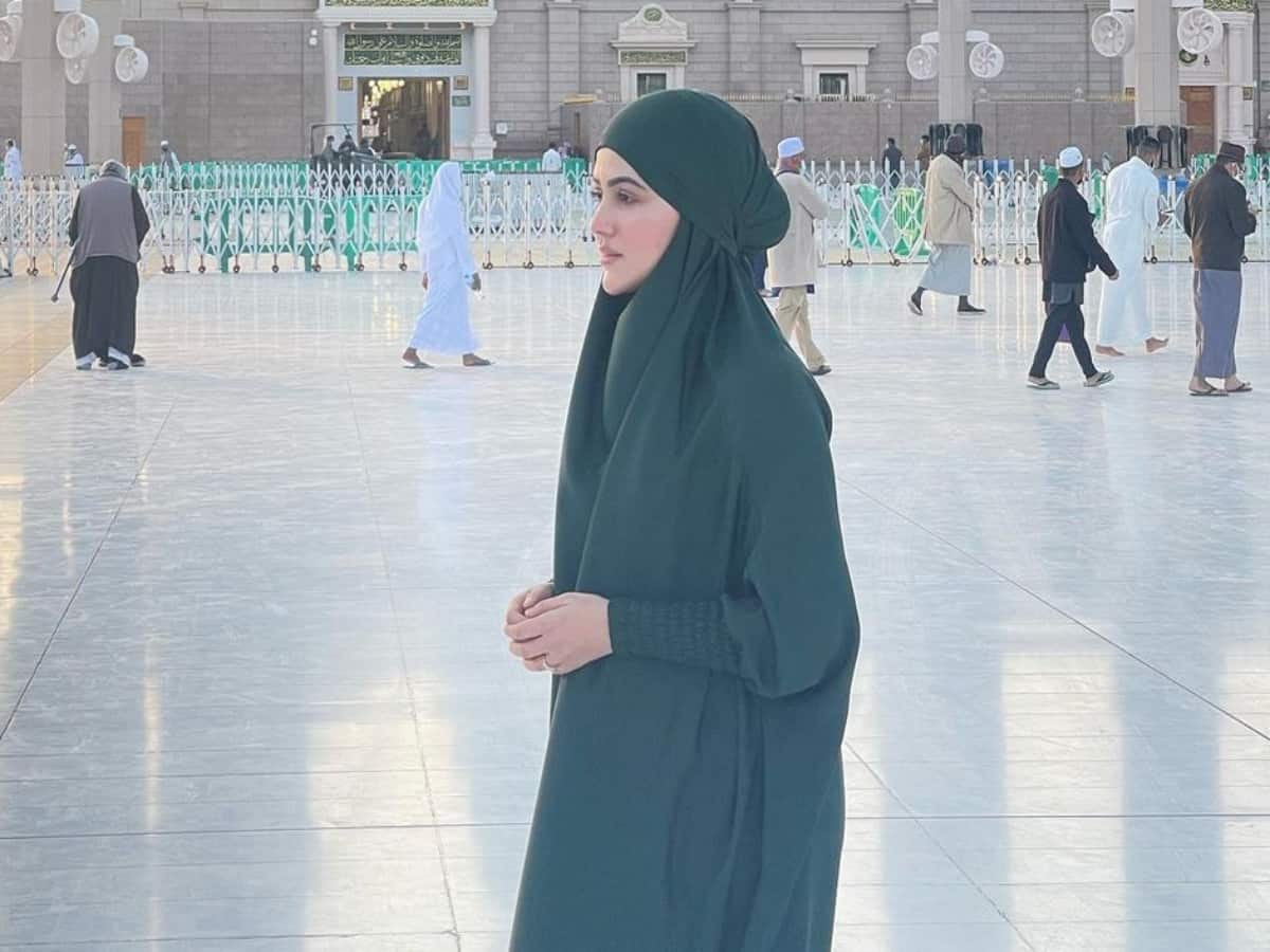 Watch: Sana Khan's latest video from Mecca goes viral