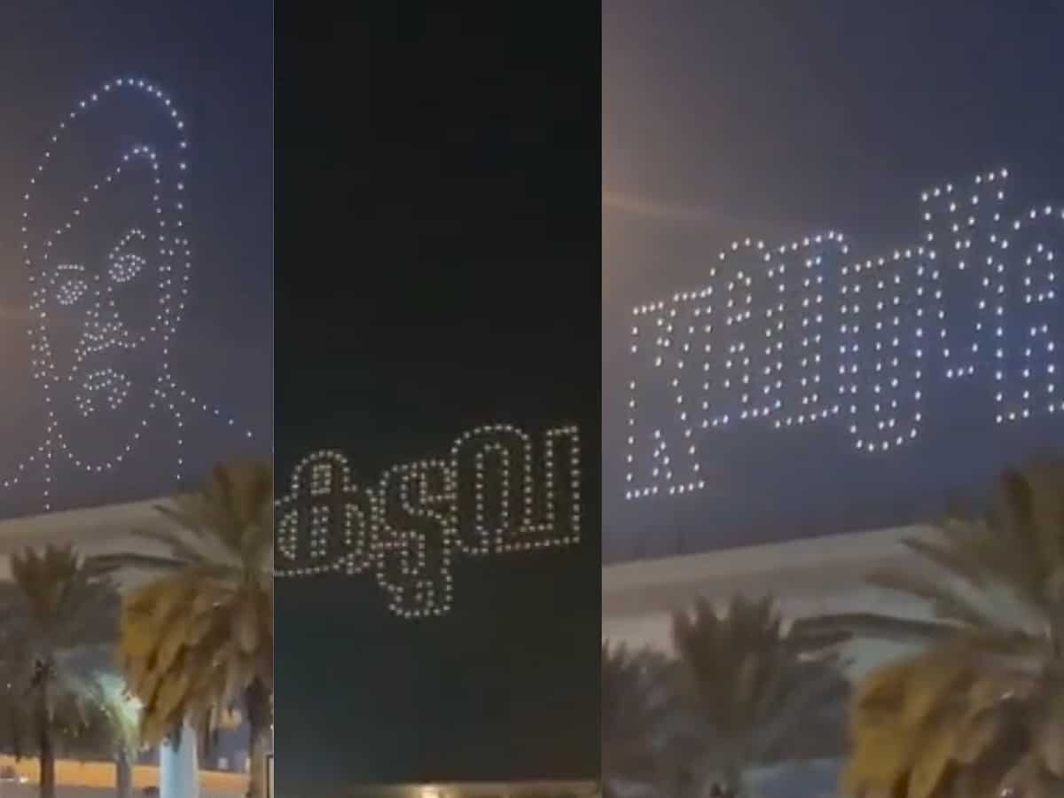In a first, Malayalam movie ‘Kaduva’ lights up Dubai sky