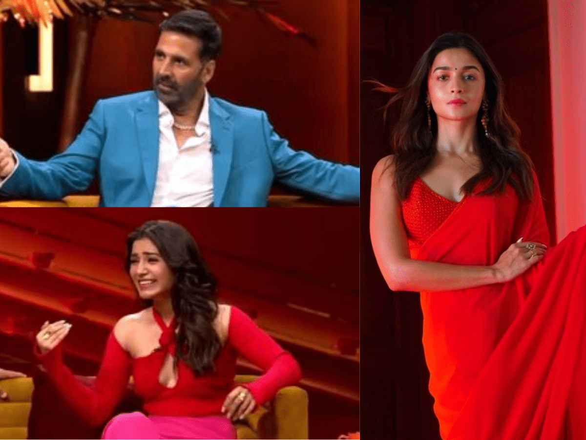 Akshay Kumar, Alia Bhatt, Samantha Prabhu in 'Koffee with Karan' S7