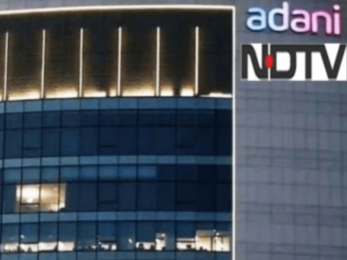 NDTV scrip hits upper limit after change of guard at promoter company