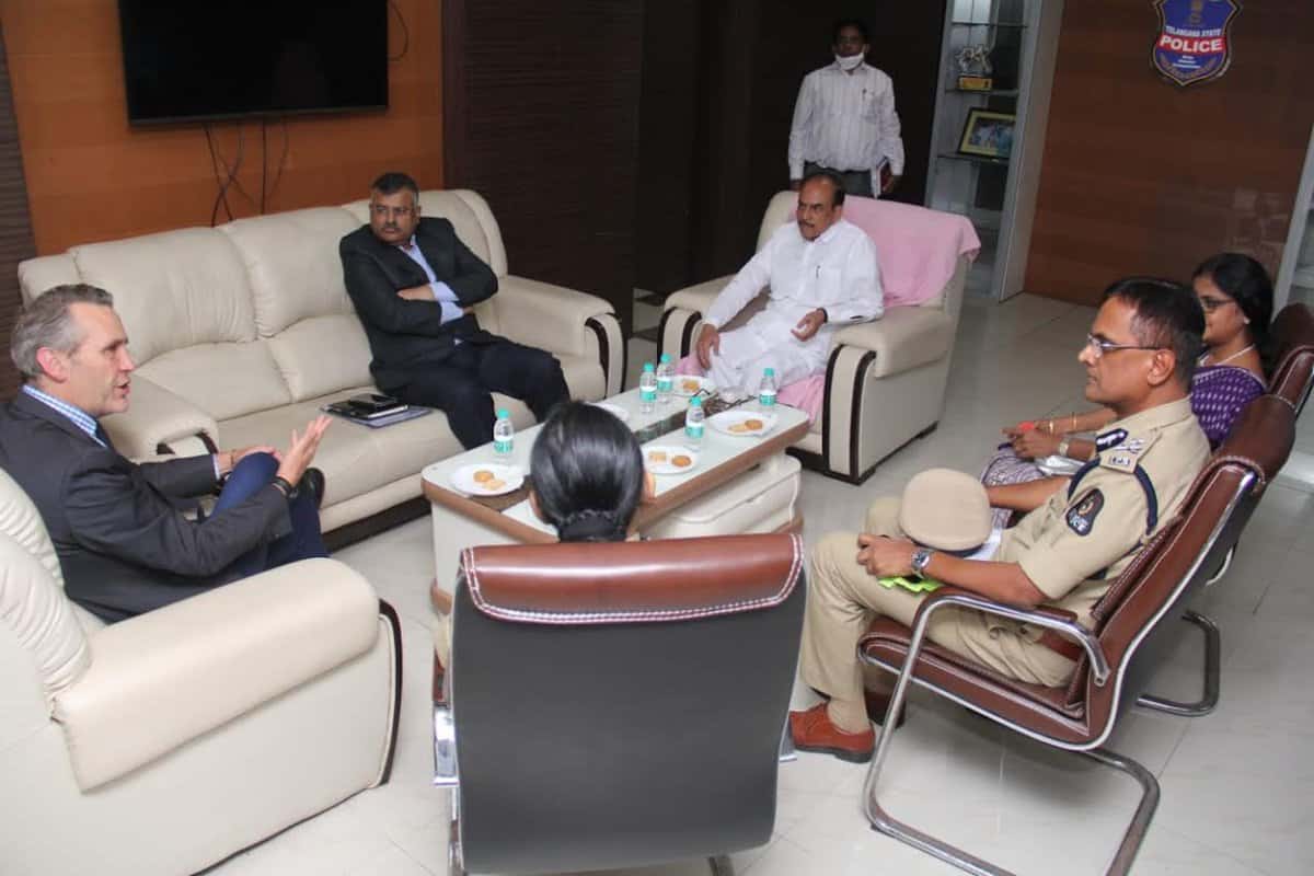 Telangana: British Dy High Commissioner meets HM Mohd Mahmood Ali