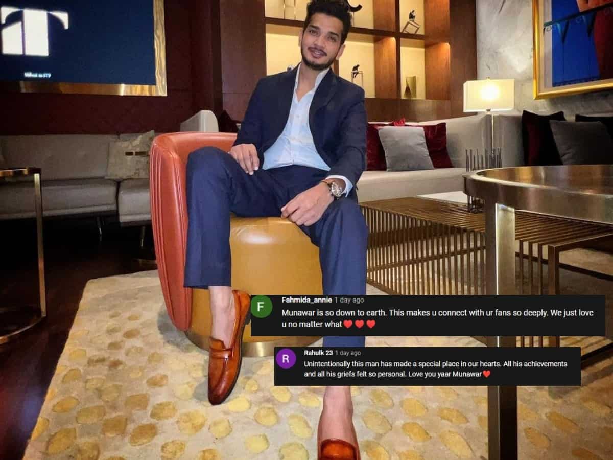 Munawar Faruqui buys Rs 1K shoes for a big event, leaves fans impressed