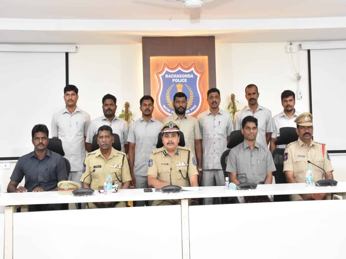 Fake and forged land document racket busted by SOT LB nagar and Hayatah nagar police