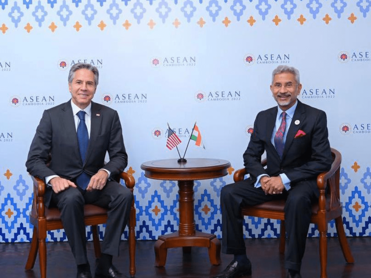 US Secretary of State Antony Blinken and External Affairs Minister S Jaishankar