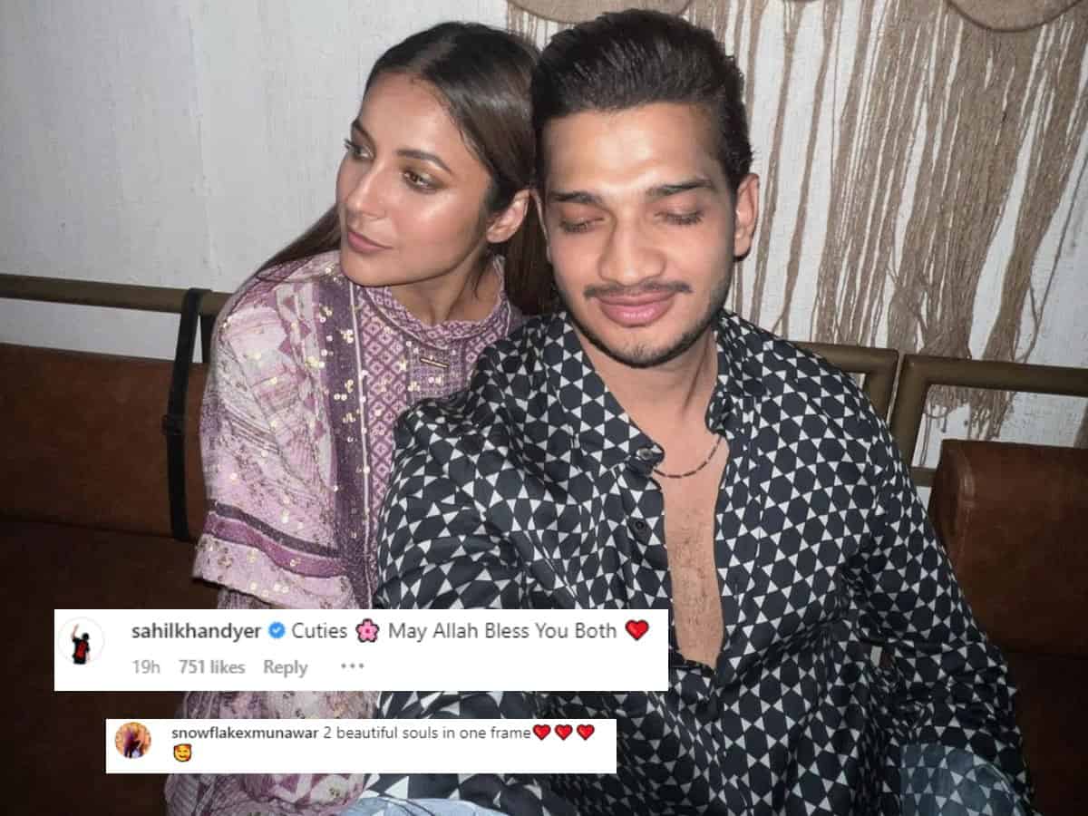Munawar Faruqui, Shehnaaz Gill's pics go viral, fans say 'Mashallah'