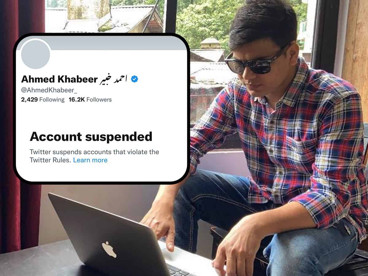 Twitter suspends Indian journalist Ahmed Khabeer