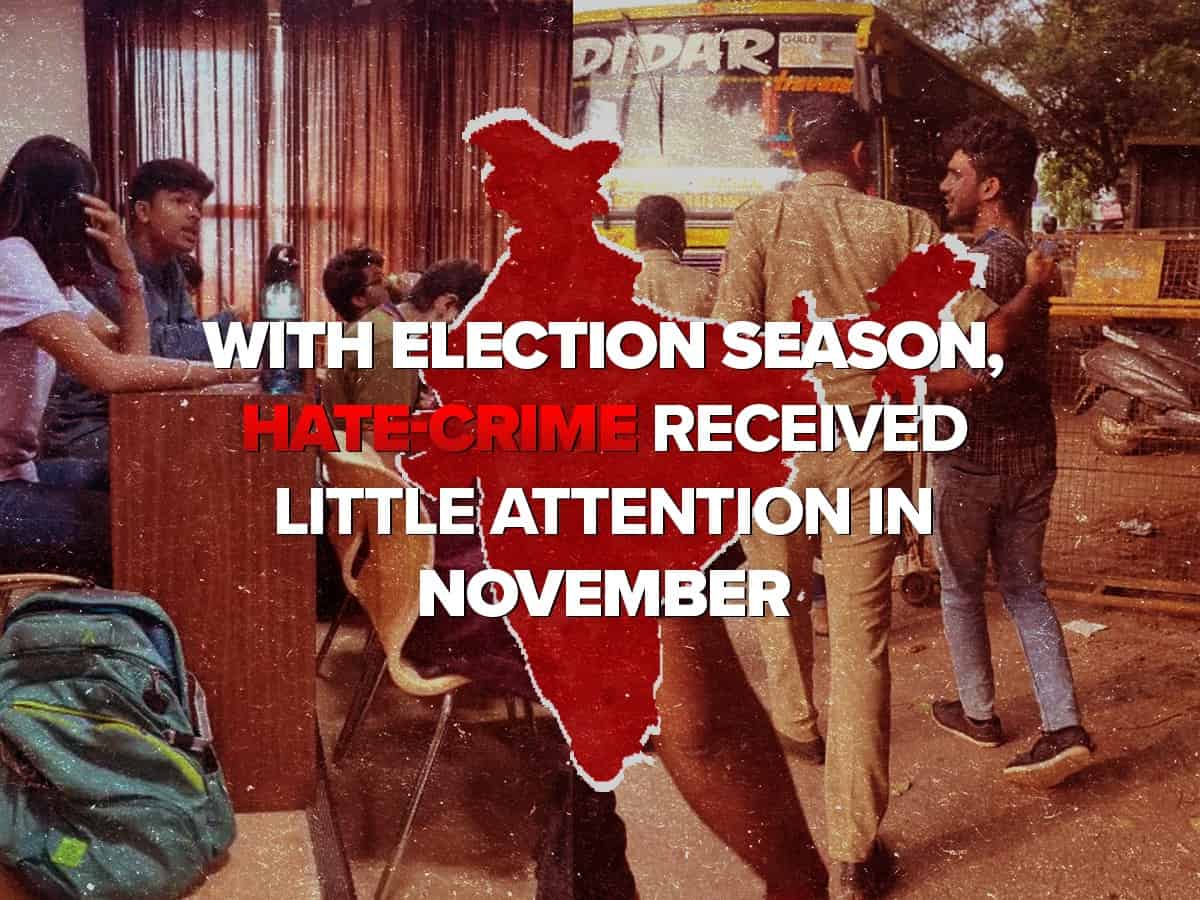 With election season, hate-crime received little attention in November