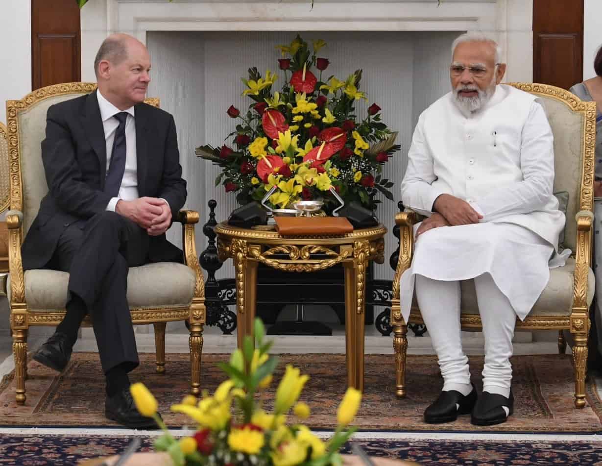Need friends and allies just like India and Germany, says Chancellor Scholz after meeting PM Modi