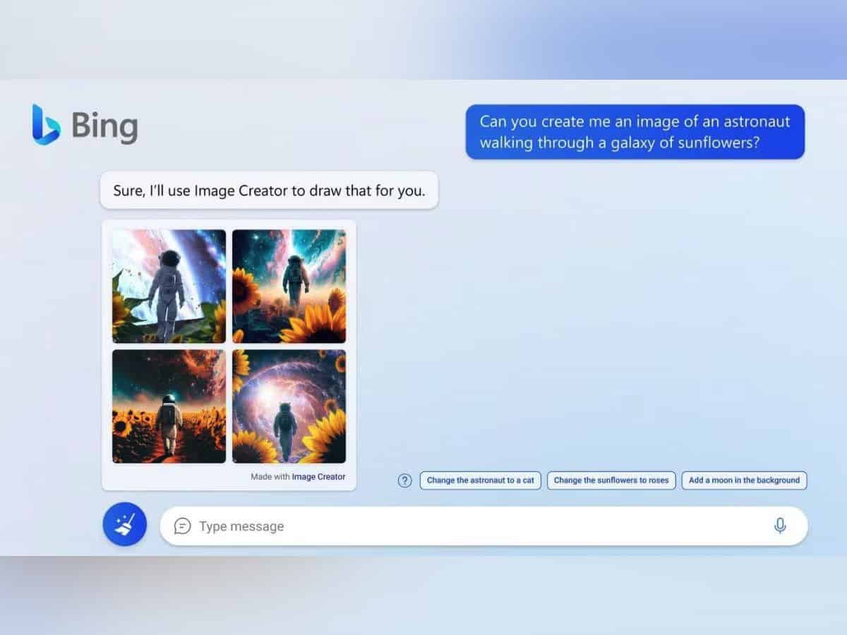 Microsoft introduces 'Bing Image Creator' powered by OpenAI's DALL-E