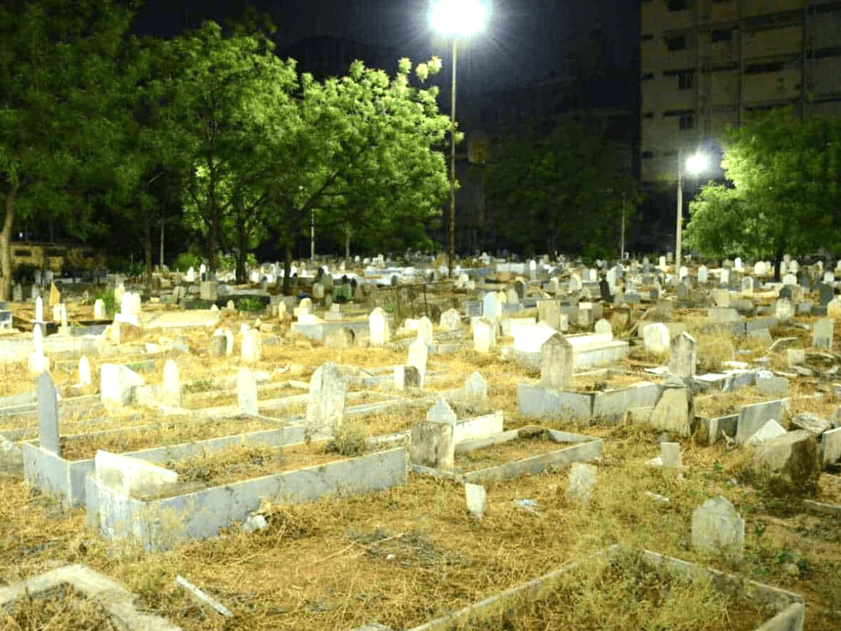 Hyderabad: Graveyards tidying up ahead of Shab -e- Barat