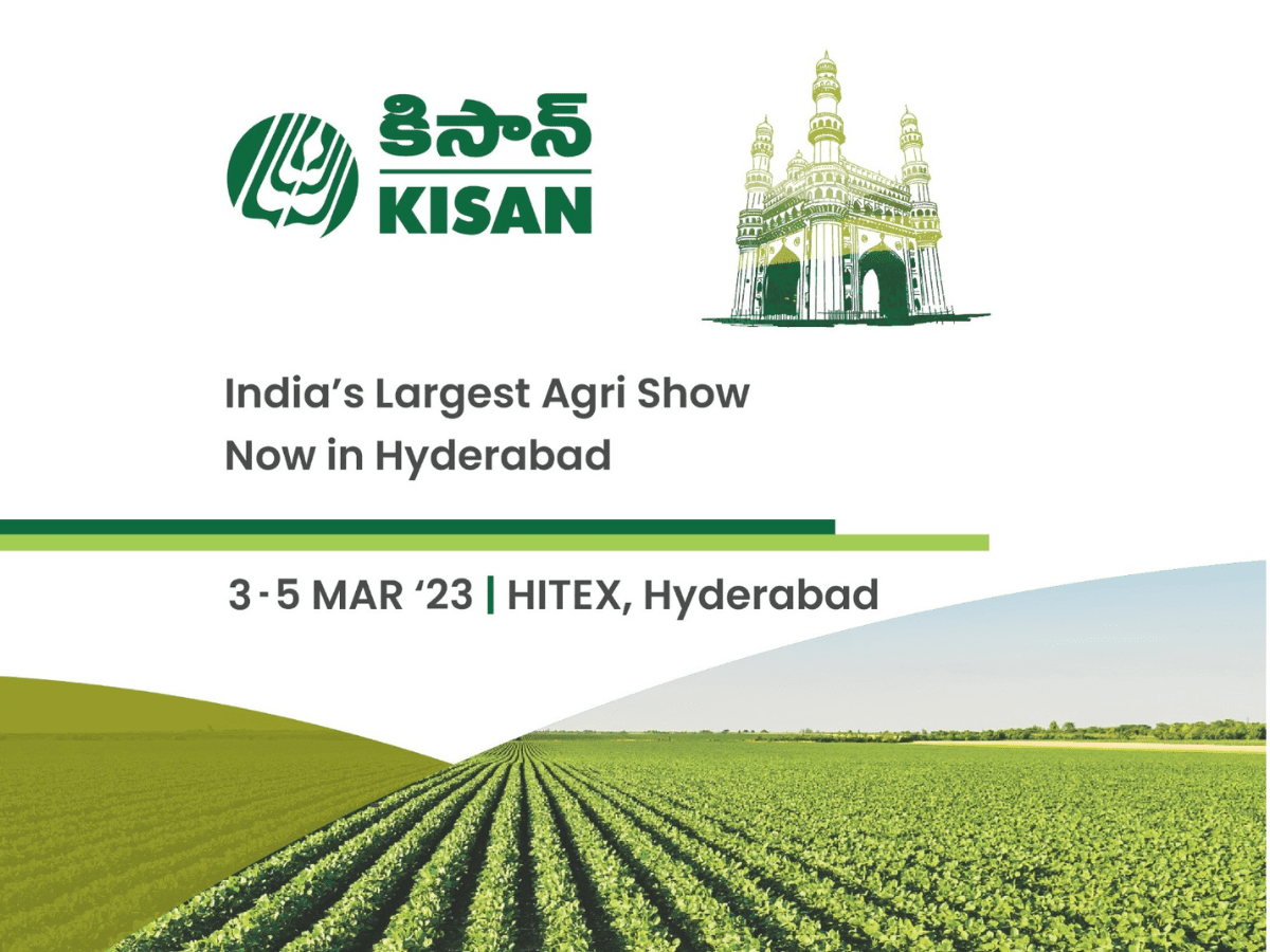 Hyderabad: KISAN Agri tradeshow at Hitex from March 3