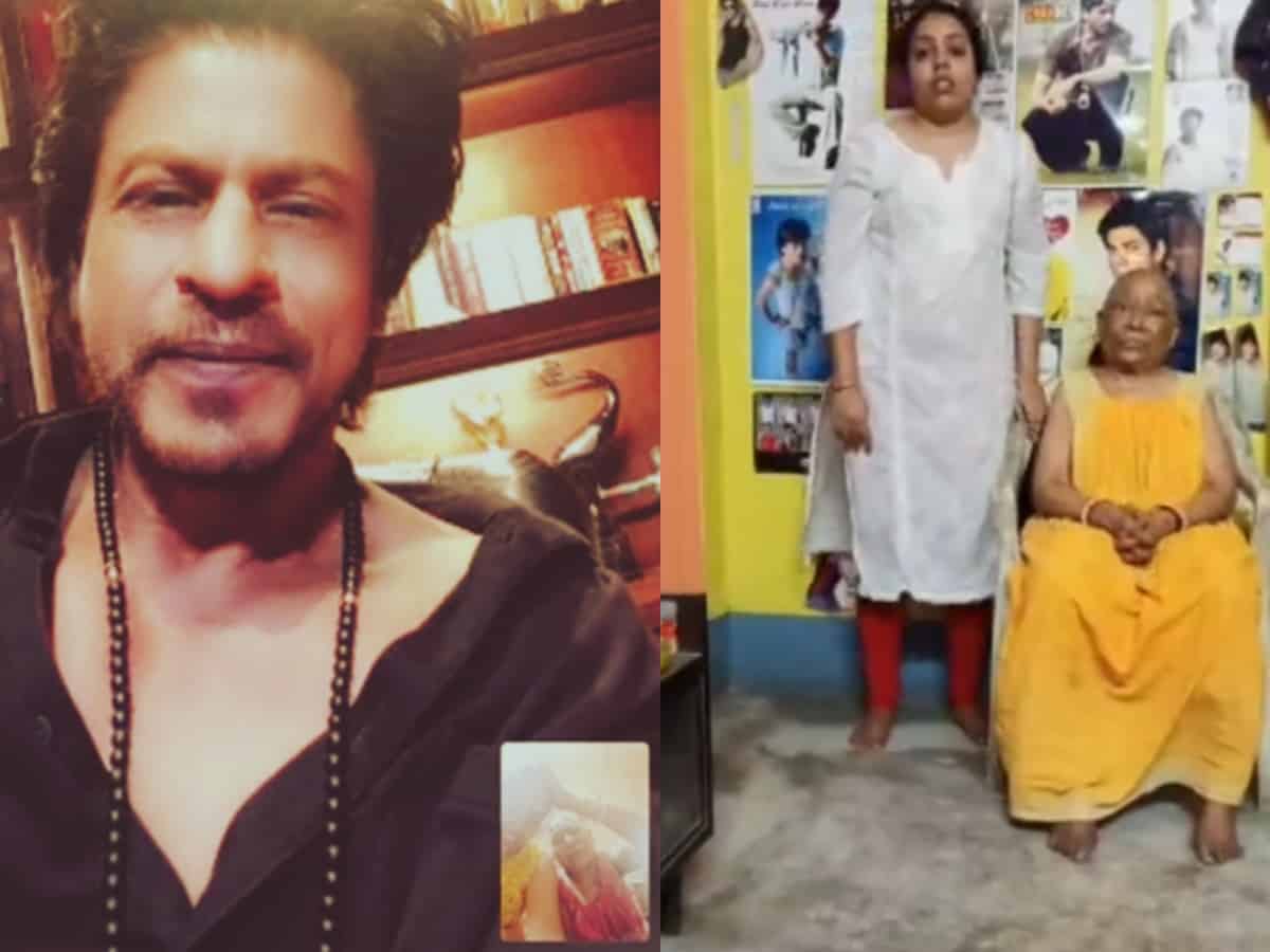 SRK video calls 60-year-old fan battling cancer