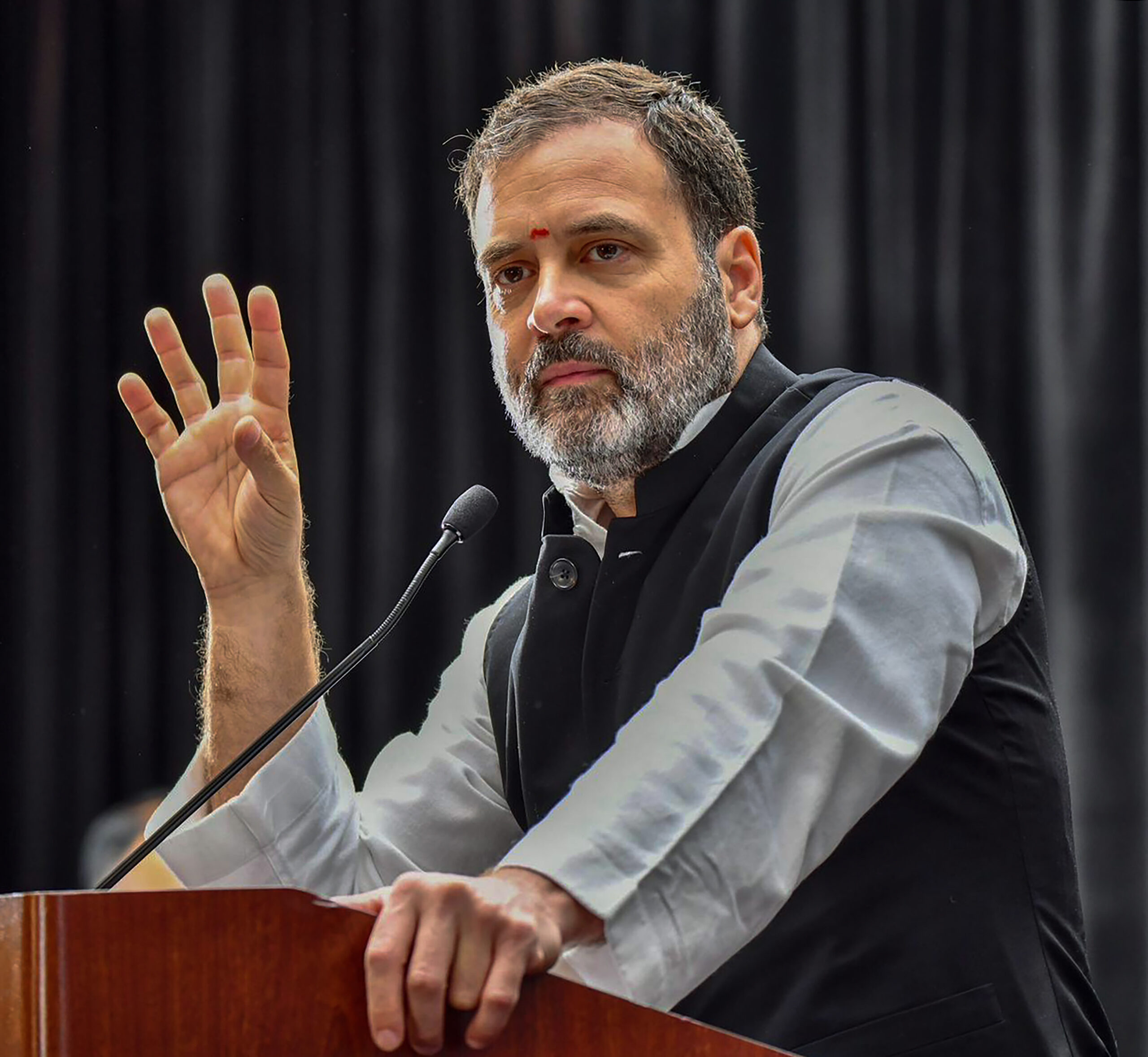 Rahul Gandhi in California