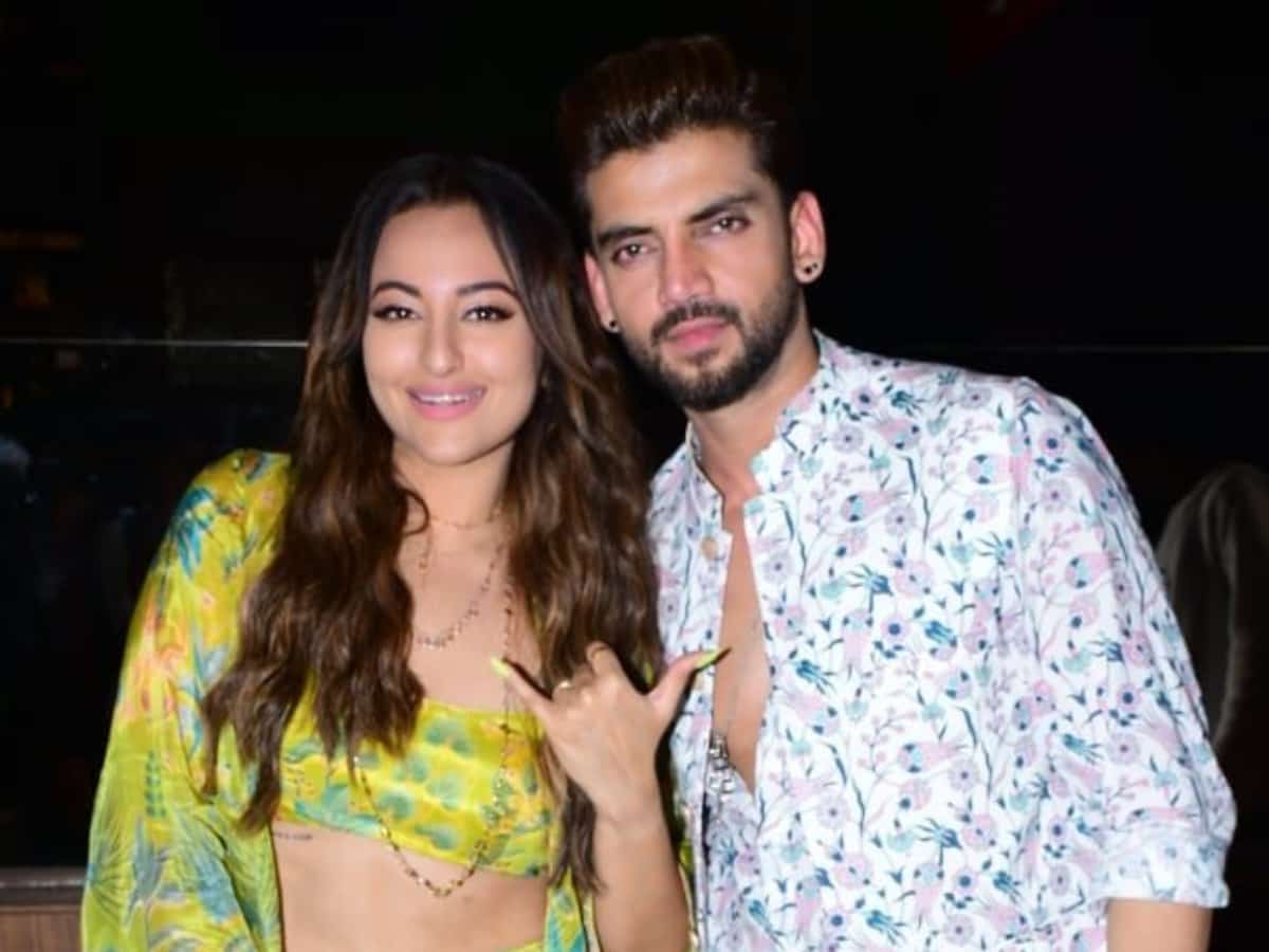 Sonakshi Sinha enjoys time with Zaheer Iqbal’s family, viral photo