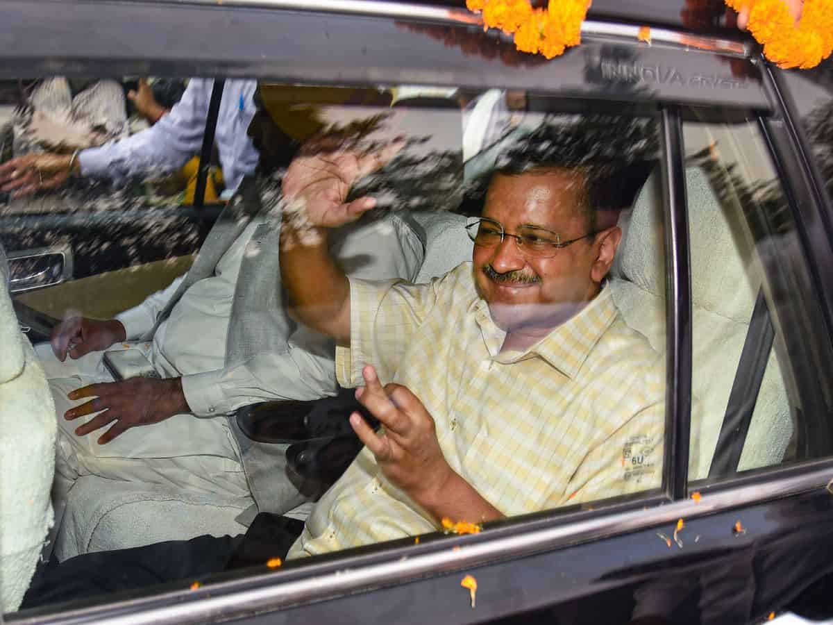 Delhi Assembly Polls: Arvind Kejriwal’s car attacked by BJP workers