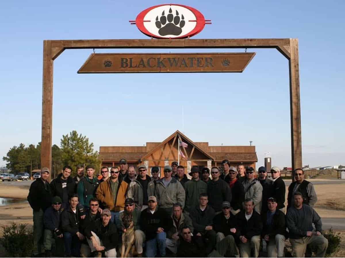 Blackwater type private armies is big business; they might emerge in any country