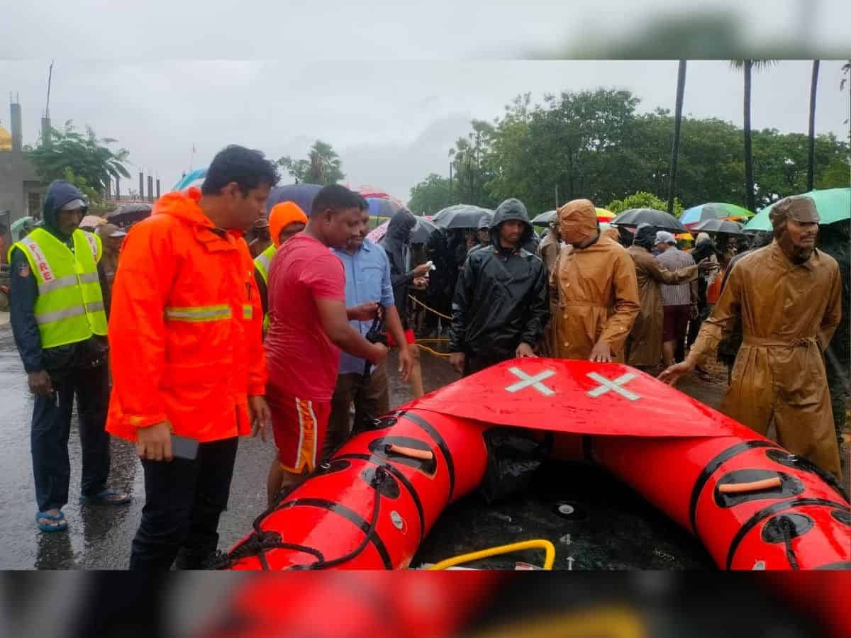Army helicopters for rescue in flood-hit Telangana village